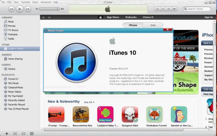iTunes 10 1 2 17 (32-bit) Torrent Download